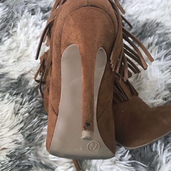 JustFab Fringe Booties - Picture 4 of 4